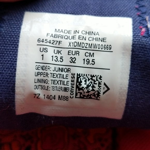 Converse low tops - Picture 6 of 7